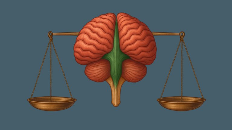 Wie hilft uns der Vermis (vermis cerebelli), das Gleichgewicht zu halten – selbst bei freiwilliger Bewegung?